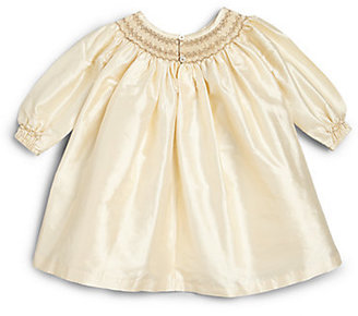 Baby CZ Infant's Two-Piece Evie Silk Dress & Bloomers Set