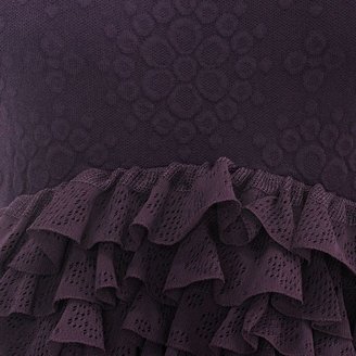 Alexander McQueen Sangallo & Ruffle Dress