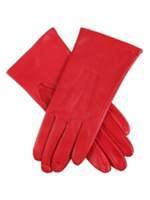 Dents Ladies classic leather glove with silk lining