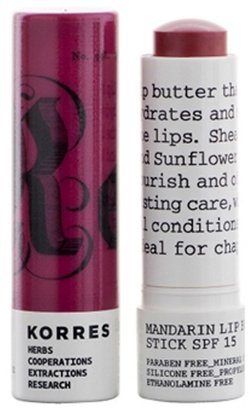 Korres 'Mandarin' SPF 15 lip butter stick 5g