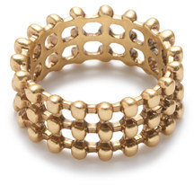 J.Crew Stacked ball ring