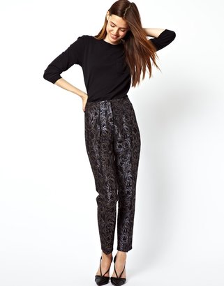 ASOS Trousers in Abstract Jacquard
