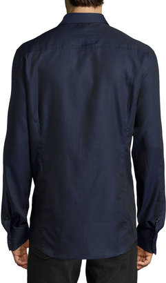 Just Cavalli Long-Sleeve Dress Shirt, Blue
