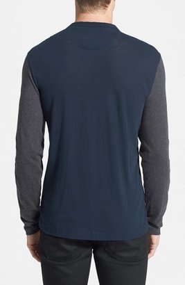 Kenneth Cole New York Long Sleeve Heathered T-Shirt