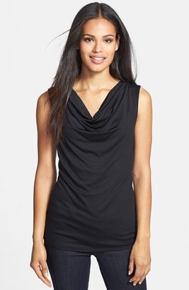Classiques Entier 'Flawless Jersey' Drape Neck Sleeveless Top