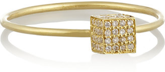 Jennifer Meyer 18-karat gold diamond ring