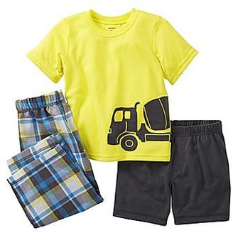 Carter's 3-pc. Truck Pajama Set - Boys 2t-5t