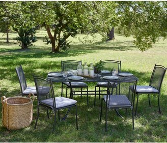 John Lewis & Partners Henley by KETTLER Straight Side Garden Chair, Grey