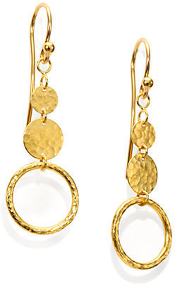 Gurhan Lush 24K Yellow Gold Drop Earrings
