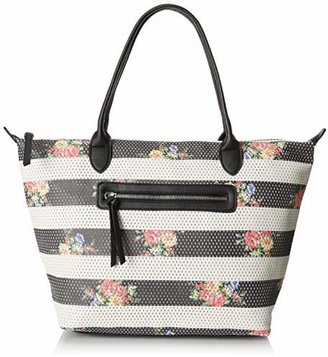 Dolce Girl Floral Perforated Travel Tote