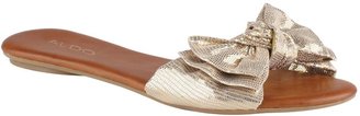 Aldo Gwiwen bow detail flat sandals