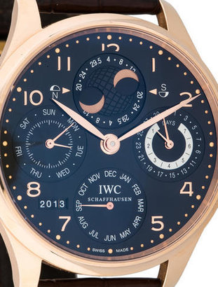 IWC Gold Perpetual Calendar Watch