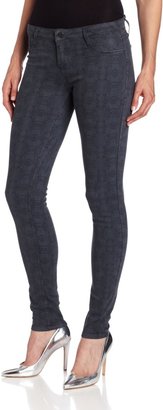 Bleu Lab BLEULAB Women's Venetian 8 Pocket Reversible Skinny Jean