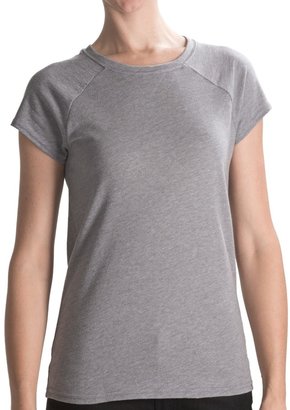 Hurley French Terry Fleece T-Shirt - Short Sleeve (For Women)