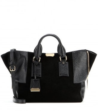 Burberry Callaghan Leather And Suede Tote