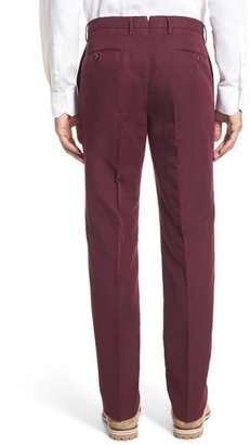 Incotex 'Benn' Linen Blend Flat Front Trousers