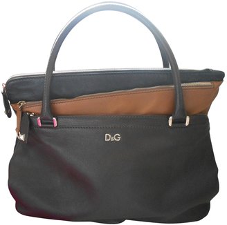 D&G 1024 D&G Black Leather Handbag
