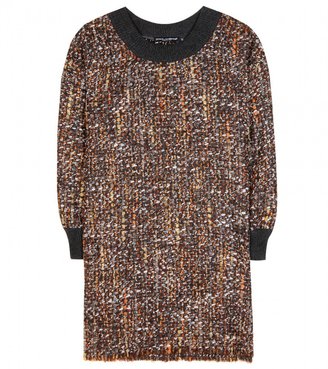 Dolce & Gabbana Tweed-effect dress