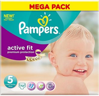 Pampers Active Fit Mega Pack Junior 72's