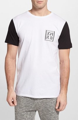 Zanerobe 'Cube' Longline Graphic T-Shirt