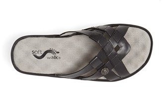 SoftWalk Women's 'Beaver Creek' Sandal, Size 10.5 N - Brown