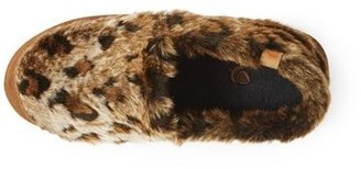 Acorn Faux Fur Moccasin Slipper (Women)