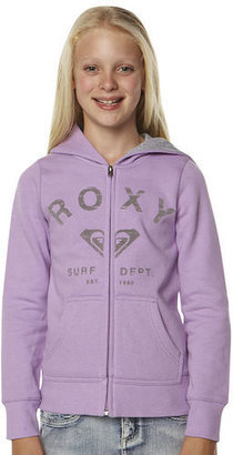 Roxy Kids Girls Flock Love Zip Through Hoodie