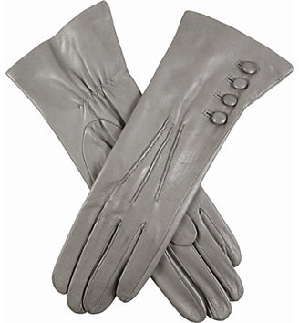 Dents Buttoned leather gloves