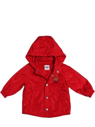 Moschino Baby - Hooded Doubled Nylon Jacket