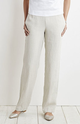 J. Jill Easy linen flat-front pants