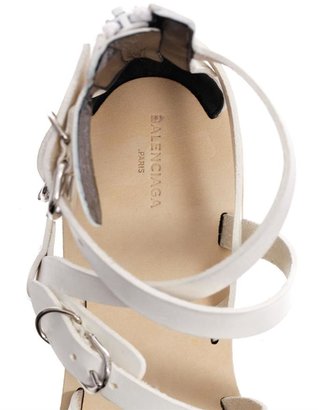 Balenciaga Bickle leather gladiator sandals