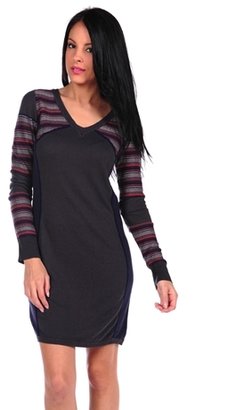 Romeo & Juliet Couture Sweater Dress w/Multi Stripe