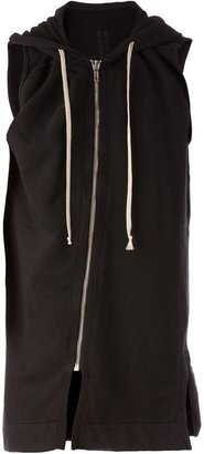 Rick Owens sleeveless hoodie