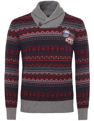 Napapijri Men's Dove Shawl Collar Sweater