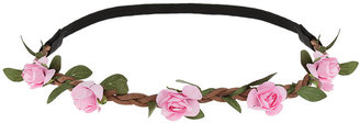 Miss Selfridge Pink flower headband