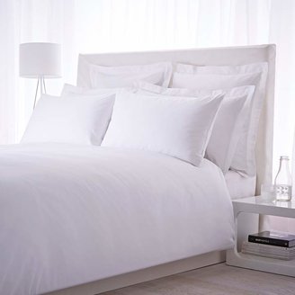 Hotel Collection Luxury 500 thread count double flat sheet pair white