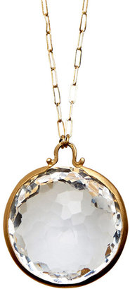 Dawes Design Gold Quartz Pendant Necklace
