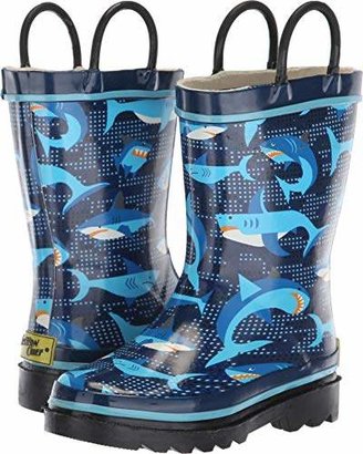 Western Chief Girls' Waterproof Easy-On Printed Rain Boot