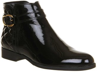 Office Copper Smart Buckle Ankle Boot