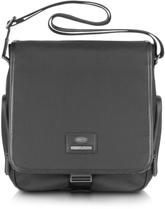 Bric's Pininfarina - Nylon and Leather Vertical Messenger Bag