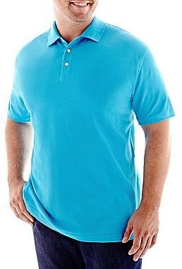 JCPenney THE FOUNDRY SUPPLY CO. The Foundry Supply Co. Solid Piqué Polo-Big & Tall