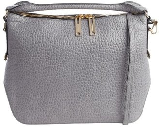 Burberry stone embossed leather shoulder bag
