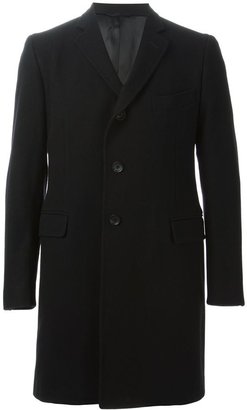 Tonello classic mid-length single-breasted coat