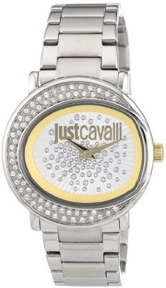 Just Cavalli Women's R7253186502 Lac Stainless Steel Dial Swarovski Crystal Watch