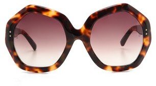 Linda Farrow Luxe Geometric Sunglasses