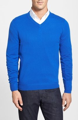 John W. Nordstrom V-Neck Cashmere Sweater