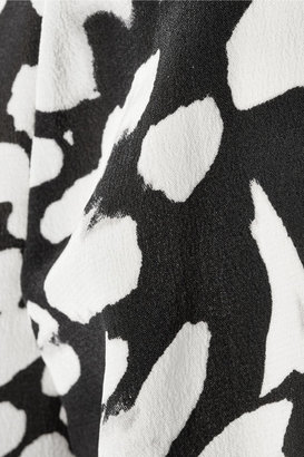 Diane von Furstenberg Prita printed silk crepe de chine dress