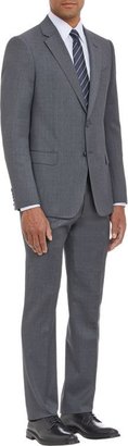 Armani Collezioni Sartorial Basic Two-Button Suit-Black