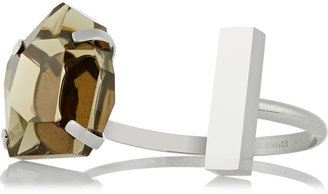 By Malene Birger Laurine stainless steel and resin cuff