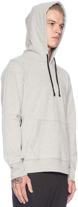 Reigning Champ Pullover Hoodie with Side Zip